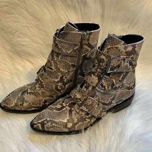 Steven by Steve Madden Natural Harmon Boots